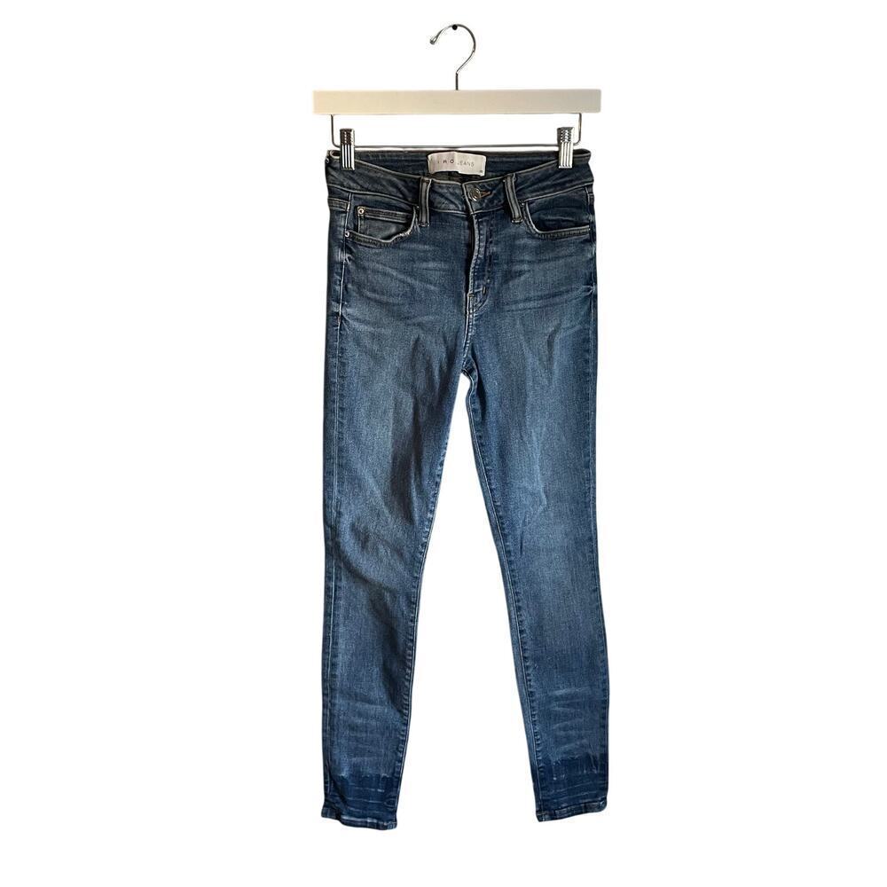 IRO Skinny Jeans Y2K Minimalist Business Casual Wardrobe Staple Ombre 2 Tone 26